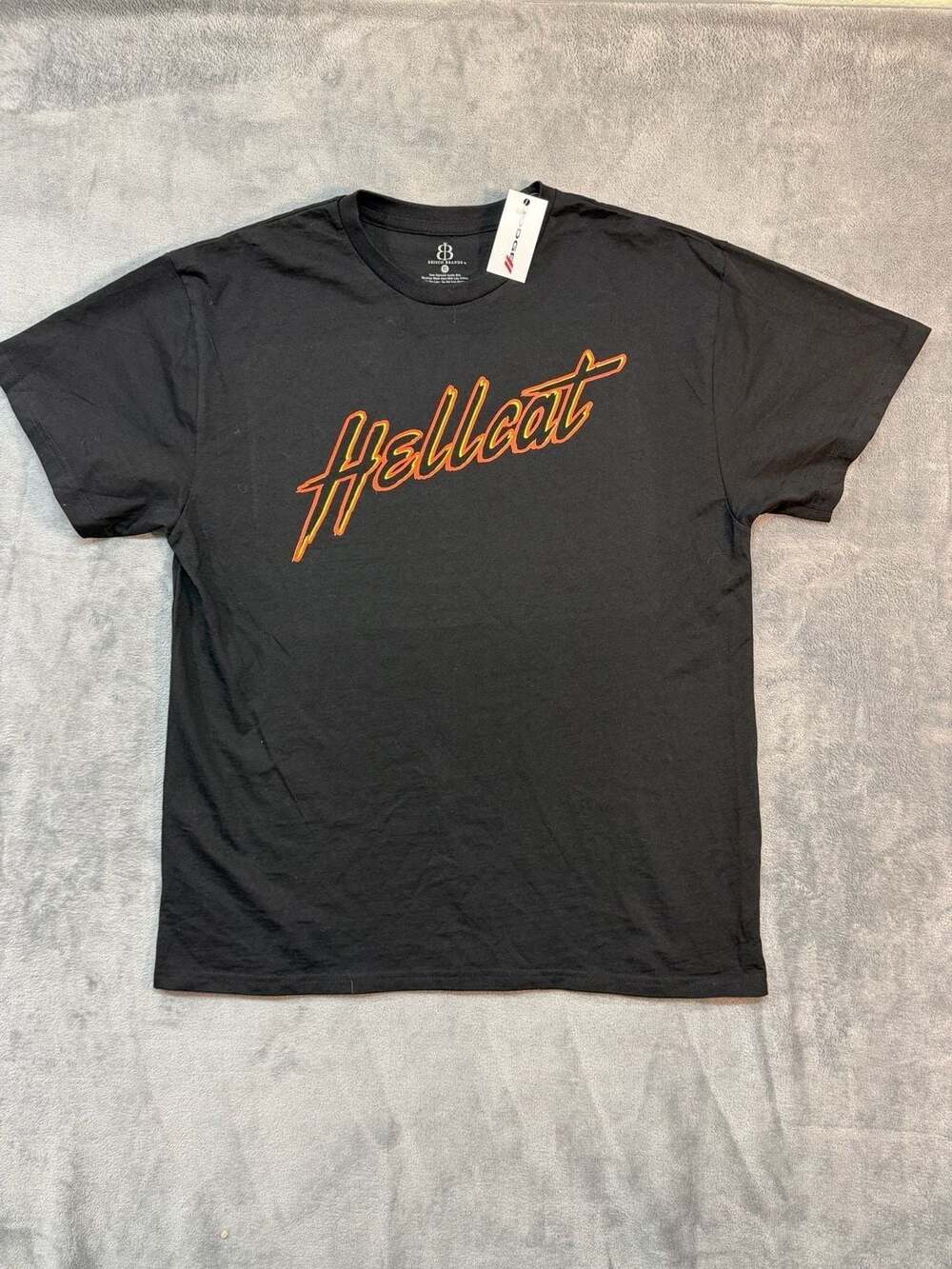 NWT Brisco Brands Dodge Hellcat Rule The Road Challenger SRT T-Shirt XL